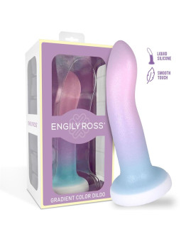 Dildo con Ventosa Color Degrado 13.6 cm