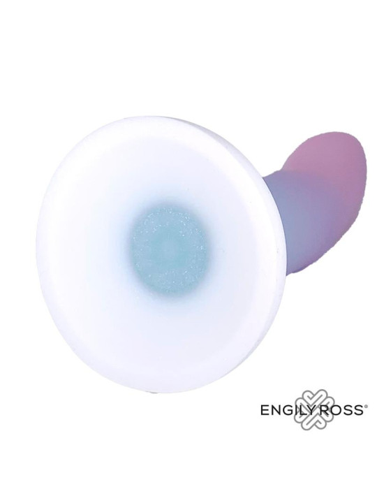 Dildo con Ventosa Color Degrado 13.6 cm
