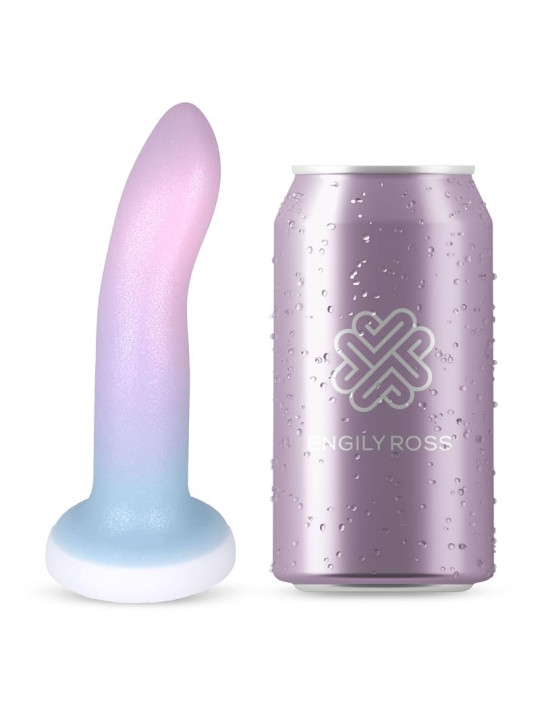 Dildo con Ventosa Color Degrado 13.6 cm