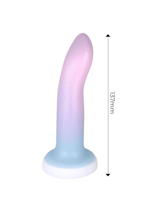 Dildo con Ventosa Color Degrado 13.6 cm