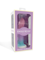 Dildo con Ventosa Color Degrado 13.6 cm