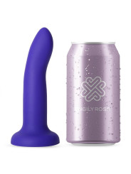 Dildo que Cambia de Color Púrpura a Rosa Talla S 14 cm