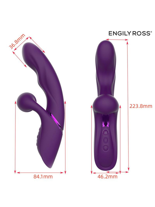 Garlet Vibrador con Bola de Pulsación 3 Motores