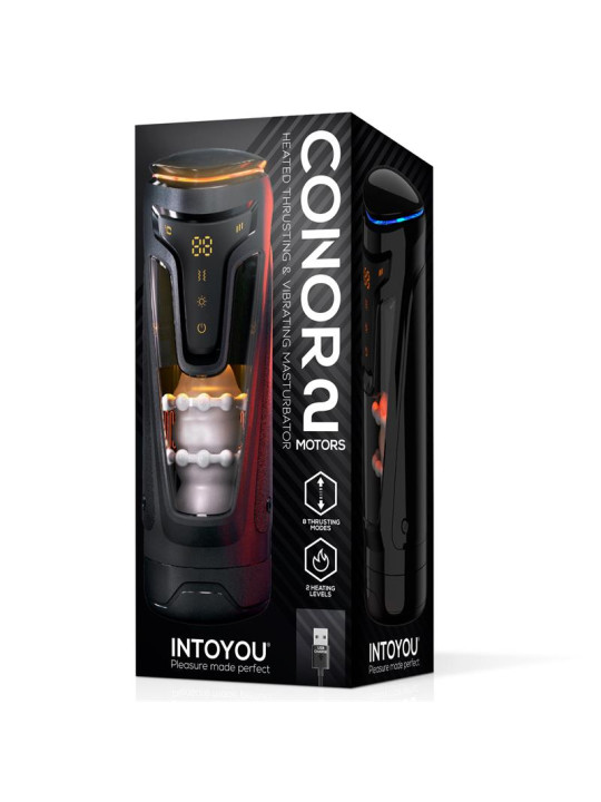 Conor Masturbador Masculino con Thrusting, Vibración y Calor