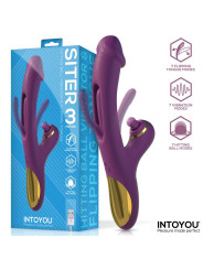 Siter Vibrador con Lengua Movimiento Flipping y Bola Golpeteo