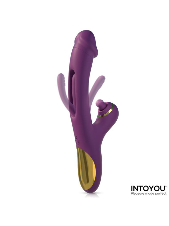 Siter Vibrador con Lengua Movimiento Flipping y Bola Golpeteo