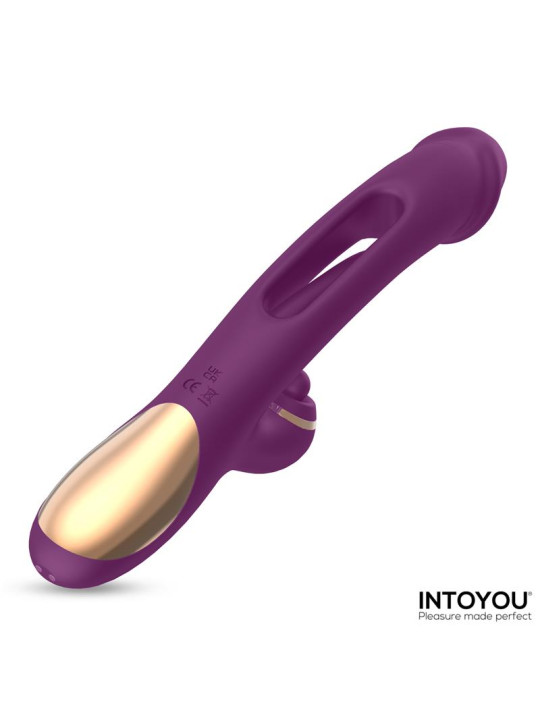 Siter Vibrador con Lengua Movimiento Flipping y Bola Golpeteo