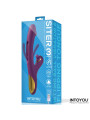 Siter Vibrador con Lengua Movimiento Flipping y Bola Golpeteo