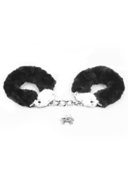 Esposas Metálicas con Pelo Negro