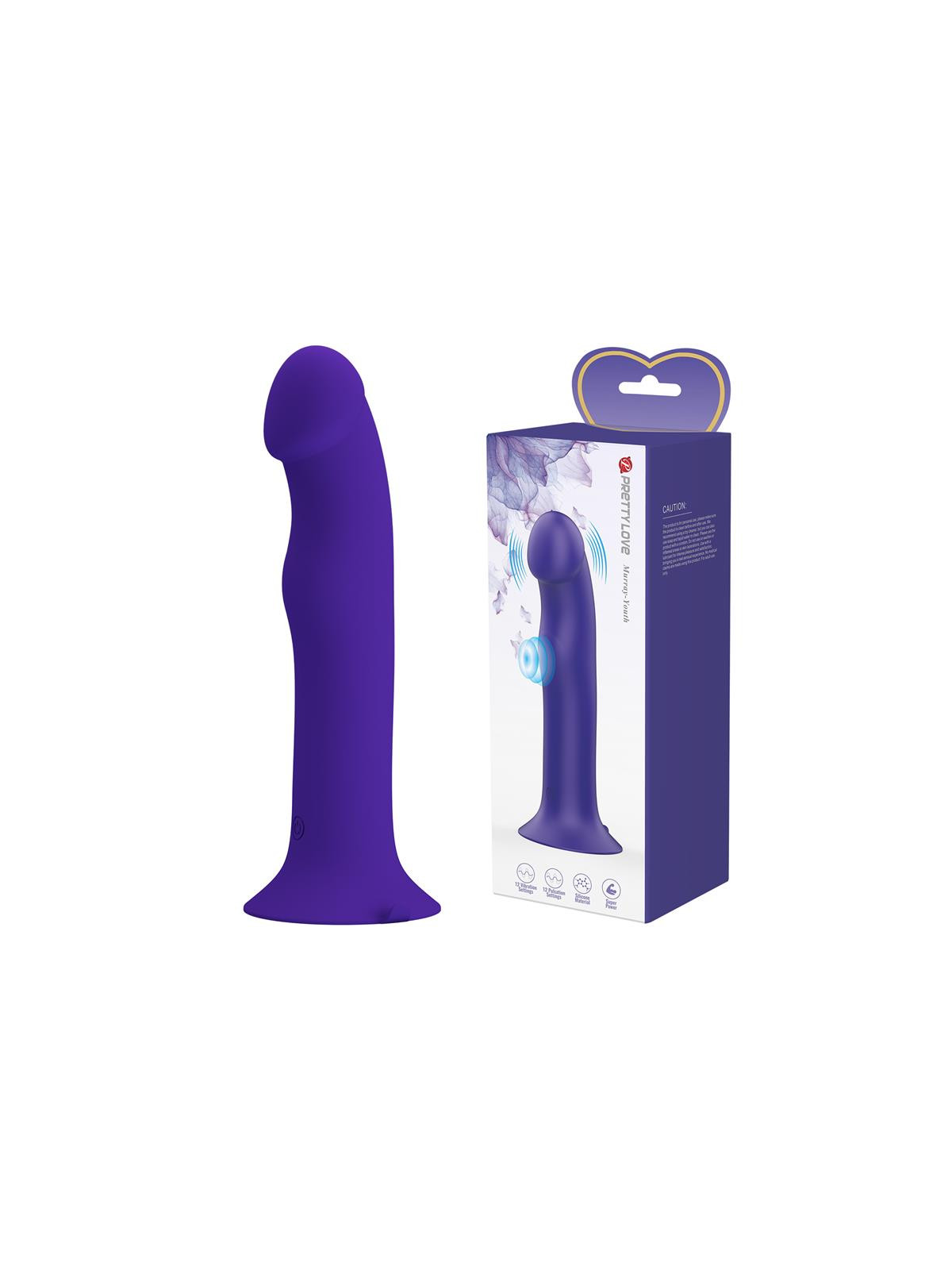 Murray Youth Dildo con Vibración y Pulsación