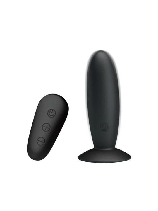 Mr. Play Plug Anal con Vibración y Control Remoto USB