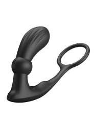 Warren Plug Anal y Anillo para el Pene con Vibración y Pulsación a Control Remoto