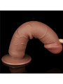 Dildo con Piel Retractil 8 Bronceado