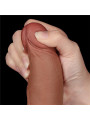 Dildo con Piel Retractil 8.5 Bronceado