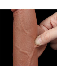 Dildo con Piel Retractil 8.5 Bronceado