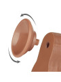 Dildo con Piel Retractil 8.5 Bronceado