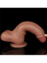 Dildo con Piel Retractil 8.5 Bronceado