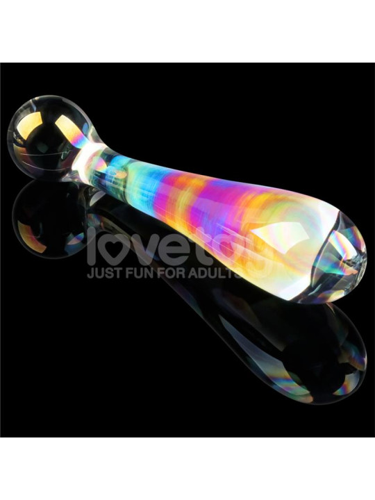 Dildo de Cristal que Brilla en la Oscuridad Twilight Gleam Alluring Arc