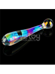 Dildo de Cristal que Brilla en la Oscuridad Twilight Gleam Alluring Arc