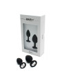 Set de 2 Plugs con Joya Berlin Negro