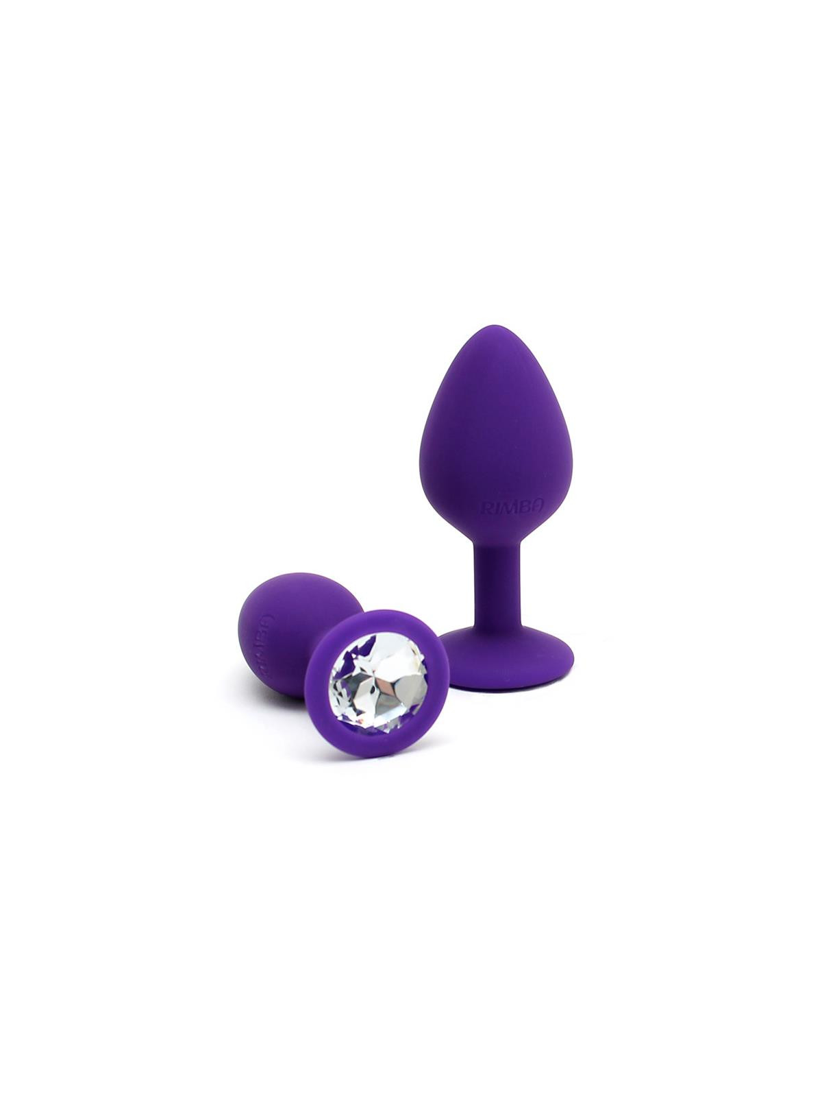 Set de 2 Plugs con Joya Berlin Purpura