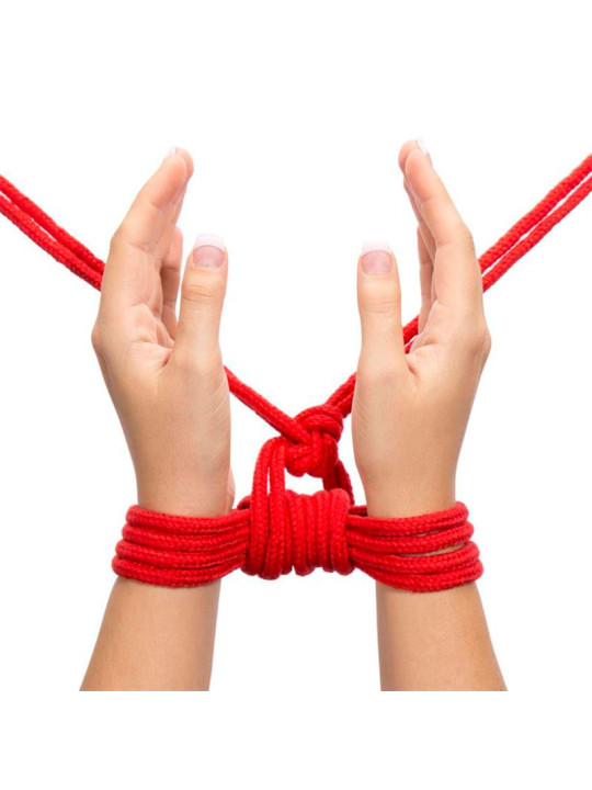 Cuerda Bondage Suave Rojo