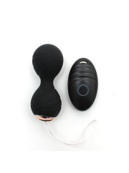 Bolas Kegel con Vibración y Control Remoto Cannes Negro