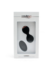 Bolas Kegel con Vibración y Control Remoto Cannes Negro