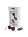 Bolas Kegel con Vibración con Control Remorto Cannes Purpura