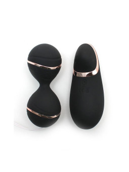 Bolas Kegel con Control Remoto y Estimulador Ibiza Negro