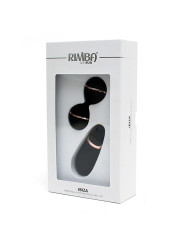 Bolas Kegel con Control Remoto y Estimulador Ibiza Negro