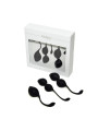 Set de 3 Bolas Kegel Geneva Negro