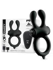 Earzy Anillo Vibrador con Control Remoto USB Magnético Silicona