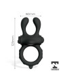 Earzy Anillo Vibrador con Control Remoto USB Magnético Silicona