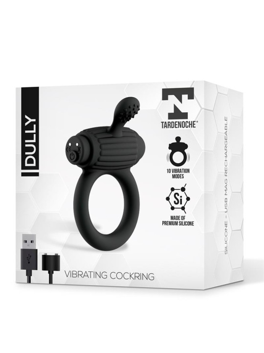 Dully Anillo Vibrador Silicona USB Magnético