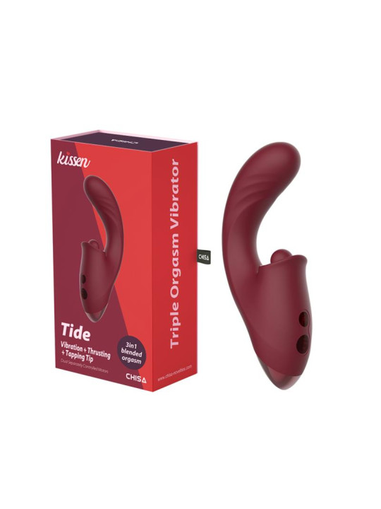 Tide Vibrador con Thrusting y Tapping