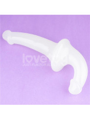 Dildo doble Lumino Play Luz Azul 10.5