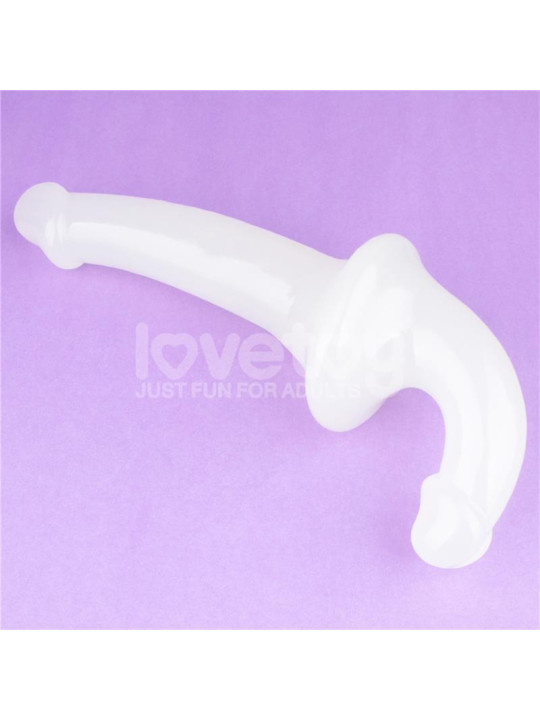 Dildo doble Lumino Play Luz Azul 10.5