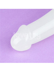 Dildo doble Lumino Play Luz Azul 10.5