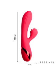 Turna Vibrador USB Rojo