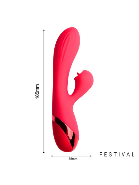 Turna Vibrador USB Rojo