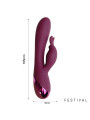 Brole Vibrador USB Rojo