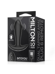 Milton Plug Anal con Doble Tapping y Control Remoto