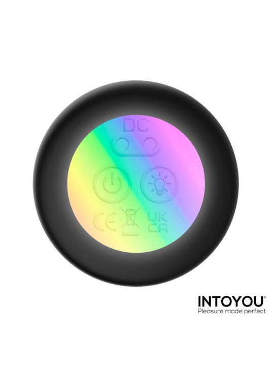 Tainy Plug Anal con Thrusting y Luces Led con Control Remoto