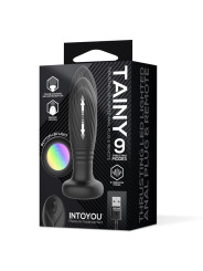 Tainy Plug Anal con Thrusting y Luces Led con Control Remoto