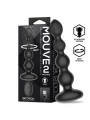 Mouve Plug Anal con Waving y Vibración con Control Remoto 2 Motores