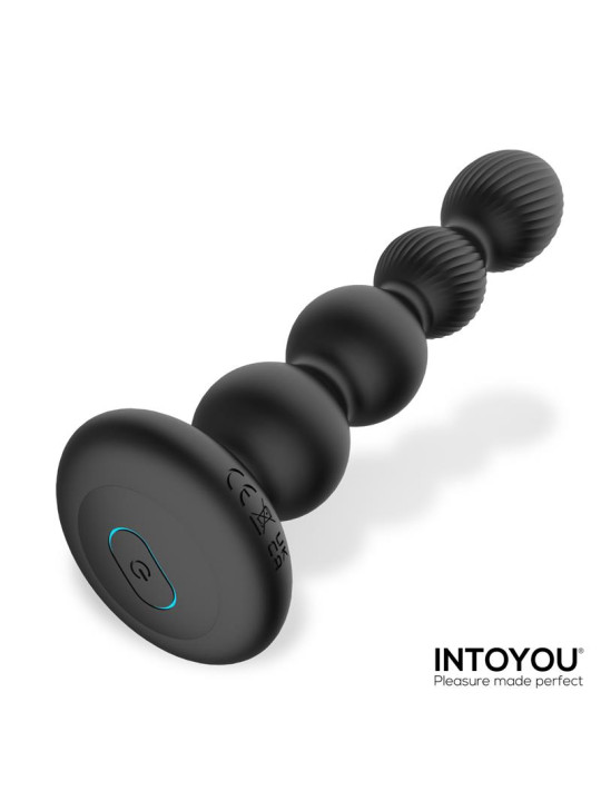 Mouve Plug Anal con Waving y Vibración con Control Remoto 2 Motores