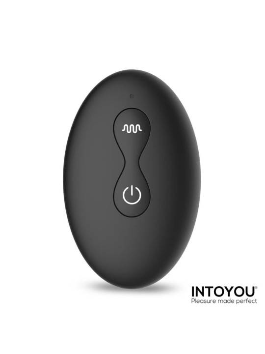 Mouve Plug Anal con Waving y Vibración con Control Remoto 2 Motores