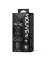 Mouve Plug Anal con Waving y Vibración con Control Remoto 2 Motores