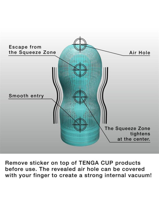 Masturbador Tenga Original Vacuum Cup Extra Cool